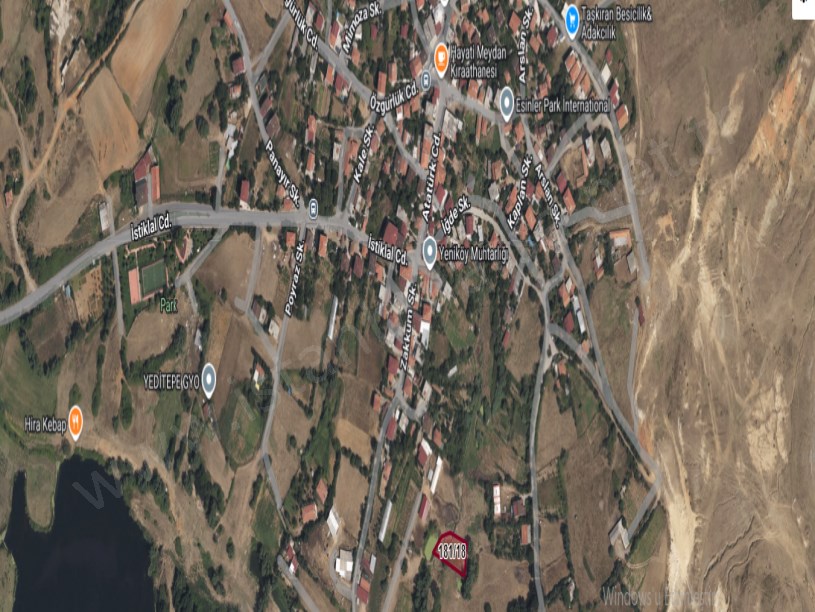 Arnavutköy Yeniköyde Satılık Arsa , 845 m2 Müstakil İmarlı Merkezde 