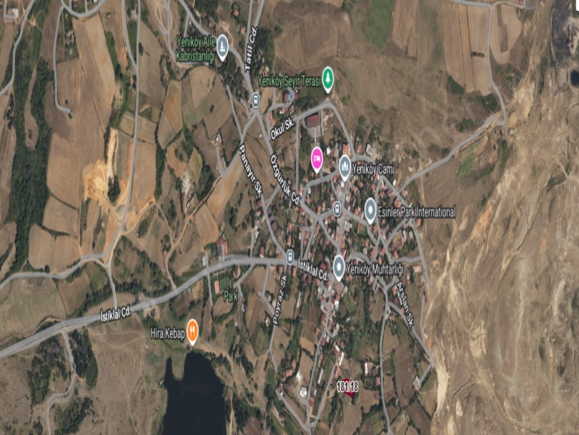 Arnavutköy Yeniköyde Satılık Arsa , 845 m2 Müstakil İmarlı Merkezde 