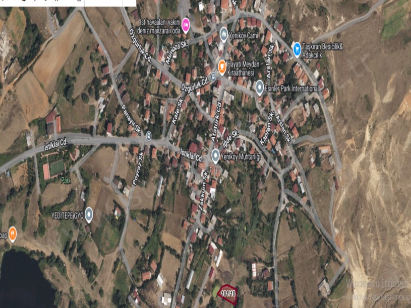 Arnavutköy Yeniköyde Satılık Arsa , 845 m2 Müstakil İmarlı Merkezde 