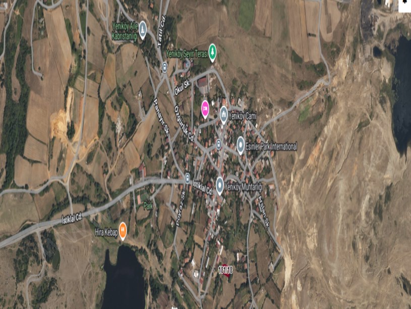 Arnavutköy Yeniköyde Satılık Arsa , 845 m2 Müstakil İmarlı Merkezde 