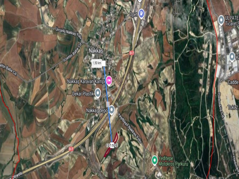 Çatalca Nakkaşta  Satılık Arsa , 800 M2 Yolu Var Hisseli