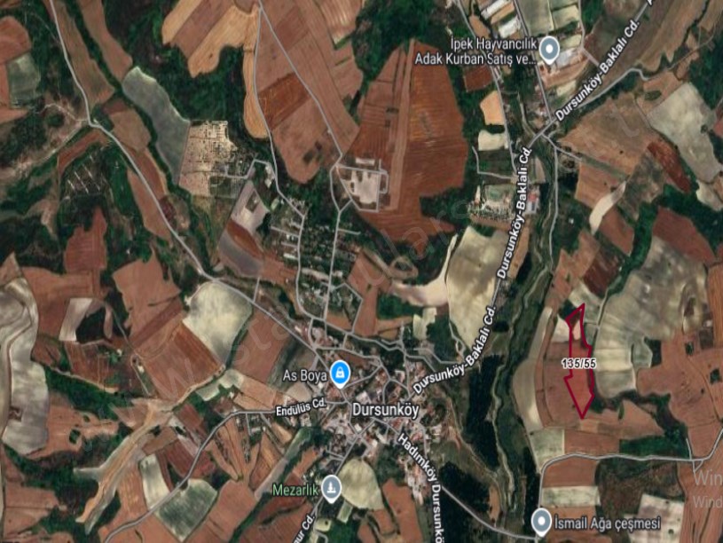 Arnavutköy Dursunköyde Satılık Arsa  , 220 M2 Hisseli Yolu var