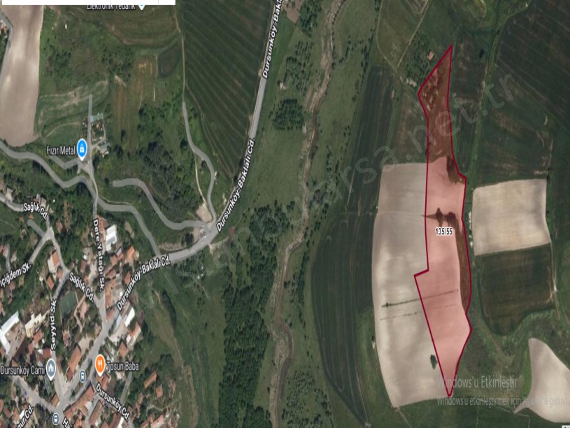 Arnavutköy Dursunköyde Satılık Arsa  , 220 M2 Hisseli Yolu var