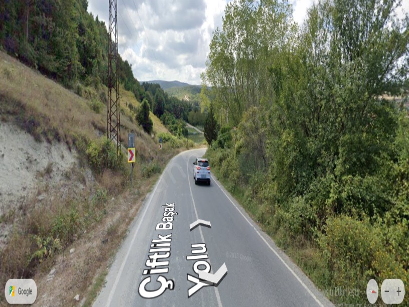 Çatalca Belgratta Satılık Arsa , 250 M2 Çaplı Yeri Belli Cadde Cephe 