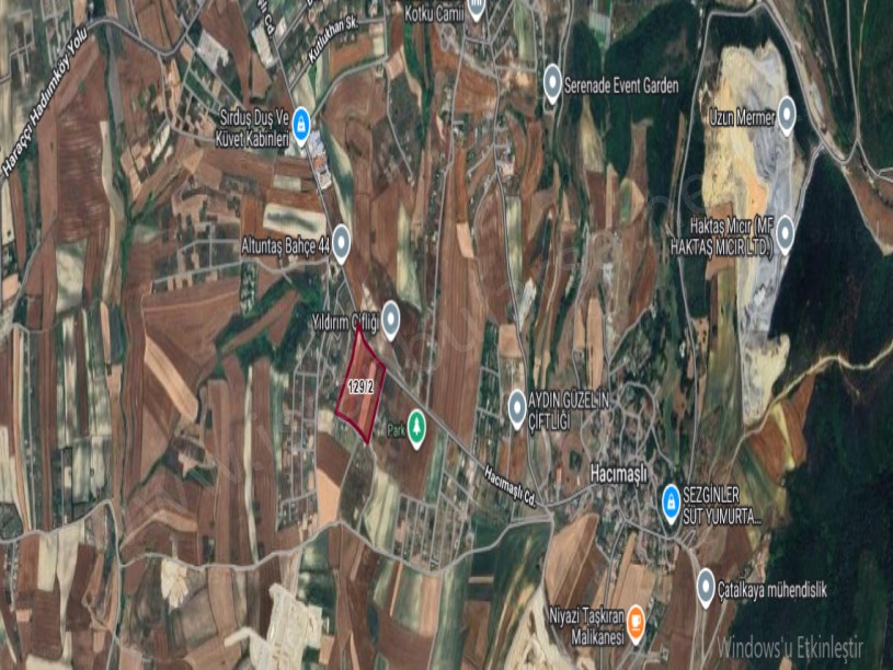 Arnavutköy Hacımaşlı  Satılık Arsa , 200 m2 Asfalt Caddeye Cephe Hisseli 