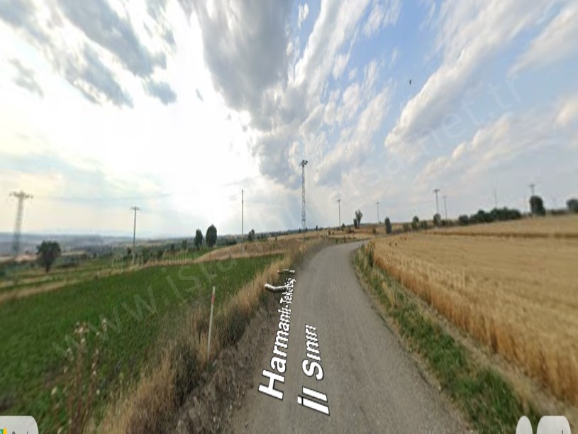 Edirne Uzunköprü Harmanlı Köyünde Satılık Tarla , 1,124 m2 Müstakil Asfalt Cd Cephe 