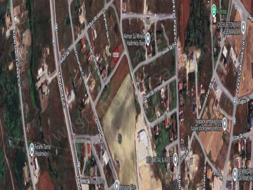 Arnavutköy Hadımköyde Satılık Arsa , 518 M2 3 Kat İmarlı Müstakil