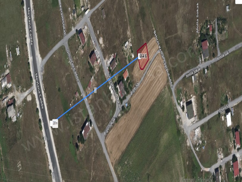 Arnavutköy Hadımköyde Satılık Arsa , 518 M2 3 Kat İmarlı Müstakil