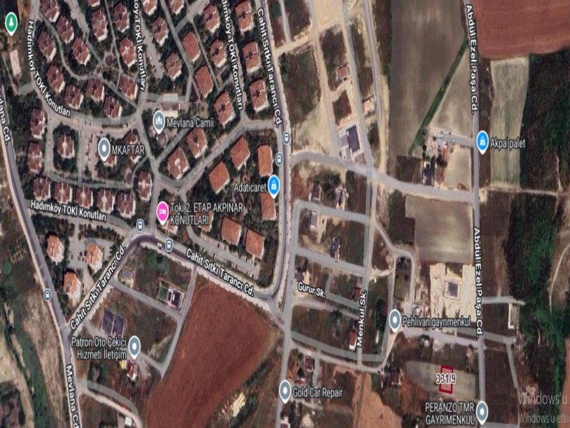 Arnavutköy Hadımköyde Satılık Arsa , 500 M2 Müstakil Merkezde 