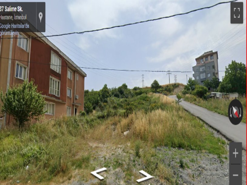 Arnavutköy Hadımköyde Satılık Arsa , 506 M2 4 Kat İmarlı Köşebaşı Müstakil