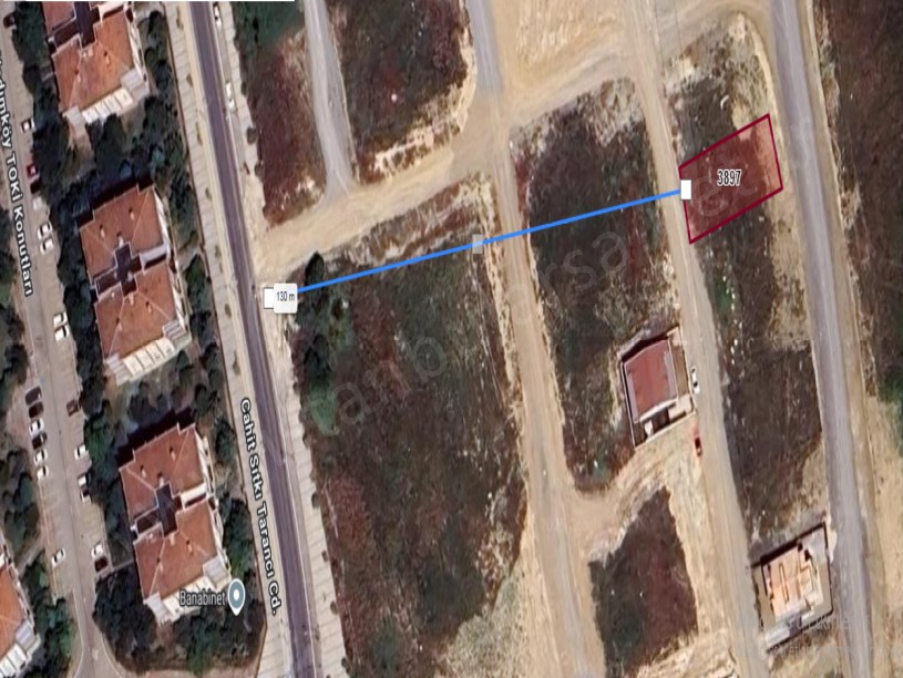 Arnavutköy Hadımköyde Satılık Arsa , 384 M2 Cadde Cephe Müstakil İmarlı 