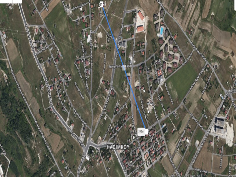 Arnavutköy Hadımköyde Satılık Arsa , 261 M2 Müstakil 3 Kat İmarlı  