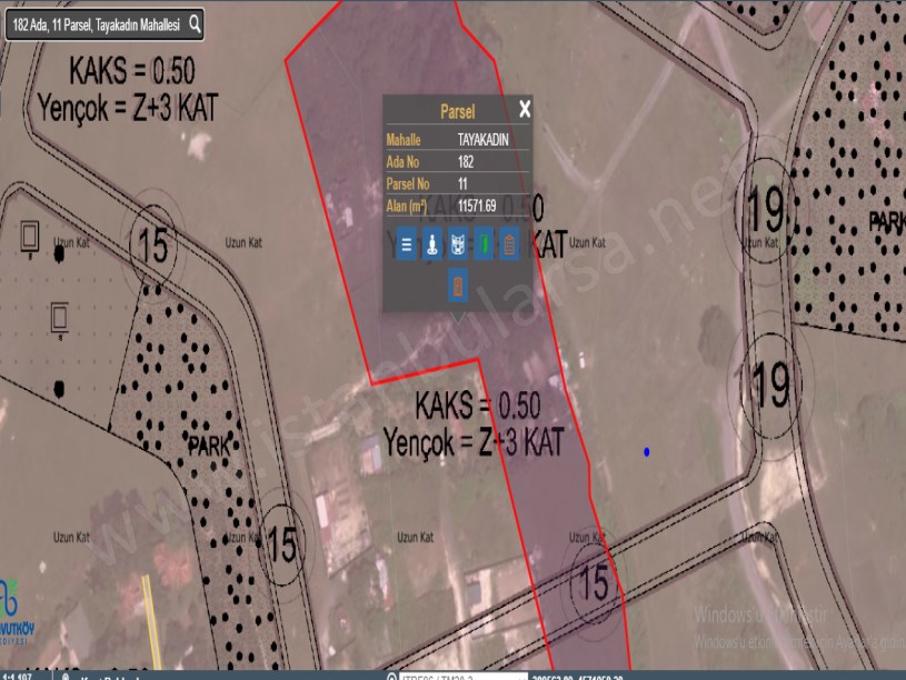 Arnavutköy Tayakadın Satılık Arsa , 640 M2 Hisseli Çaplı Merkezde Evlerin Yakını