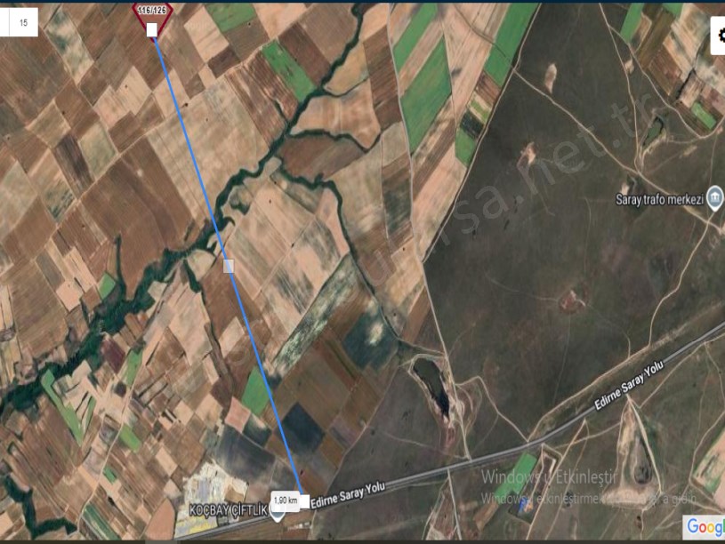 Tekirdağ Saray Yuvalıda Satılık Arsa , 263 M2 Hisseli Yolu Var