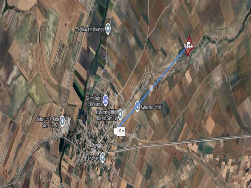 Tekirdağ Saray Yuvalıda Satılık Arsa , 284 m2 Hisseli Yolu Var 