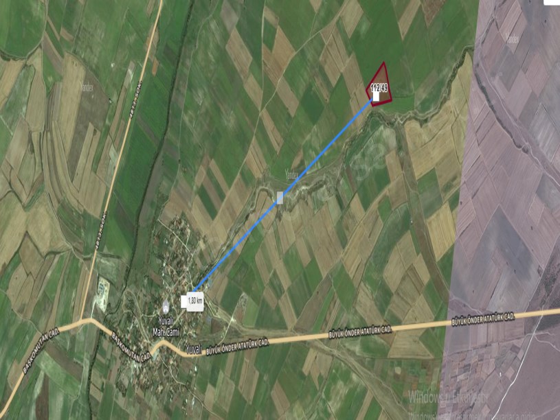Tekirdağ Saray Yuvalıda Satılık Arsa  , 313 M2 Çaplı Muvafakatnameli Yolu Var