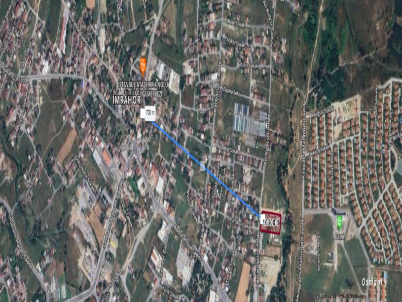 Arnavutköy İmrahorda Satılık Arsa , 140 M2 Asfalt Caddeye Cephe Merkezde Yolu Var 
