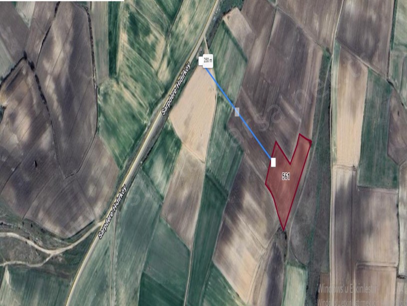 Edirne İpsala Hıdırköy Köyünde Satılık Arsa , 1,143 m2 Yolu Var Hisseli 