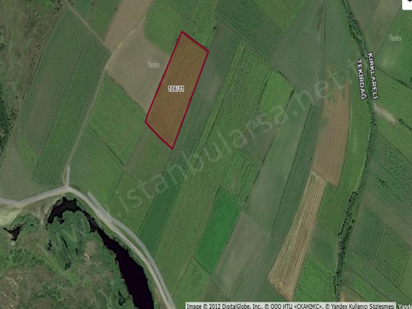 Tekirdağ Saray Edirköyde Satılık Arsa , 3,540 M2 Hisseli Yolu Var