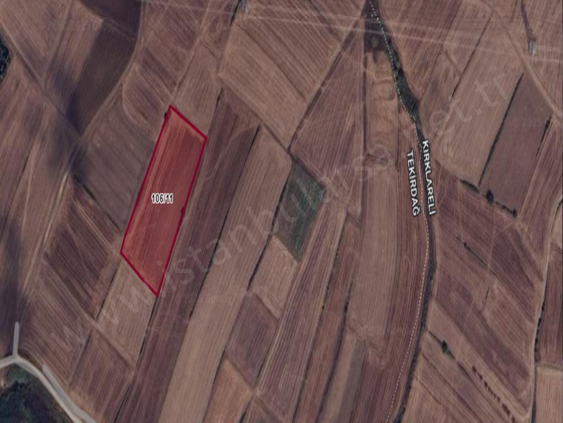 Tekirdağ Saray Edirköyde Satılık Arsa , 3,540 M2 Hisseli Yolu Var