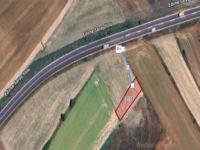 Tekirdağ Saray Kurtderede Satılık Tarla , 270 m2 Müstakil 