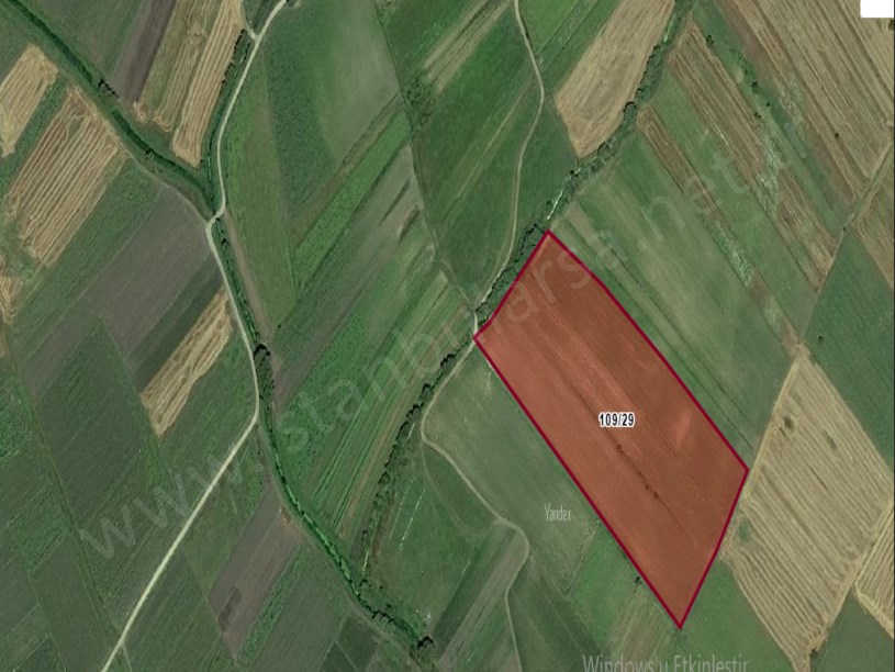 Kırklareli Vize Evrenlide Satılık Arsa , 520 M2 Hisseli Yolu Var