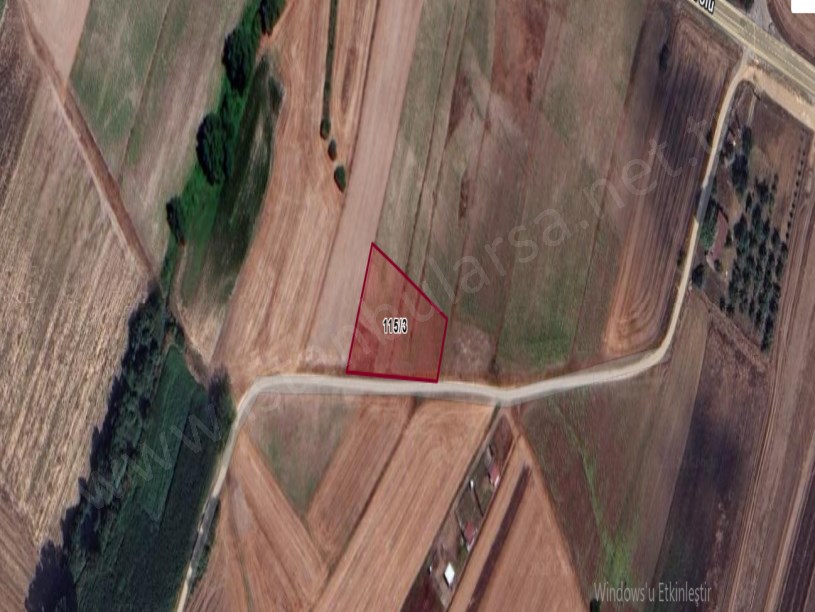 Kırklareli Vize Evrenlide Satılık Arsa , 134 M2 Hisseli Yola Cephe 