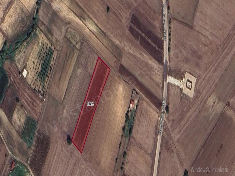 Kırklareli Vize Evrenlide Satılık Arsa , 284 M2 Yolu Var Evlerin Yakını