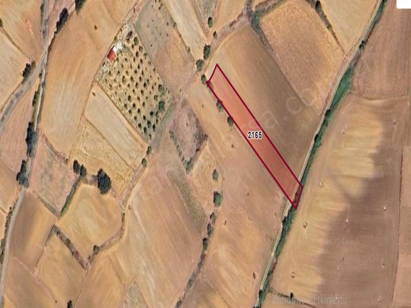 Edirne Keşan Beğendik Köyü Satılık Arsa , 275 M2 Yolu Var Hisseli 