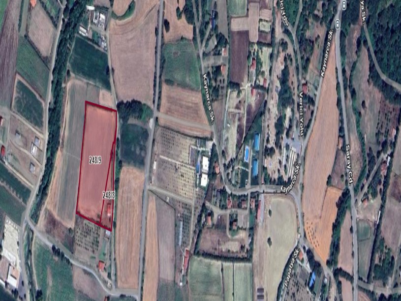 Çatalca Kabakça Mah, Satılık Tarla , 14 Dönüm Müstakil İçinde Ev Var 