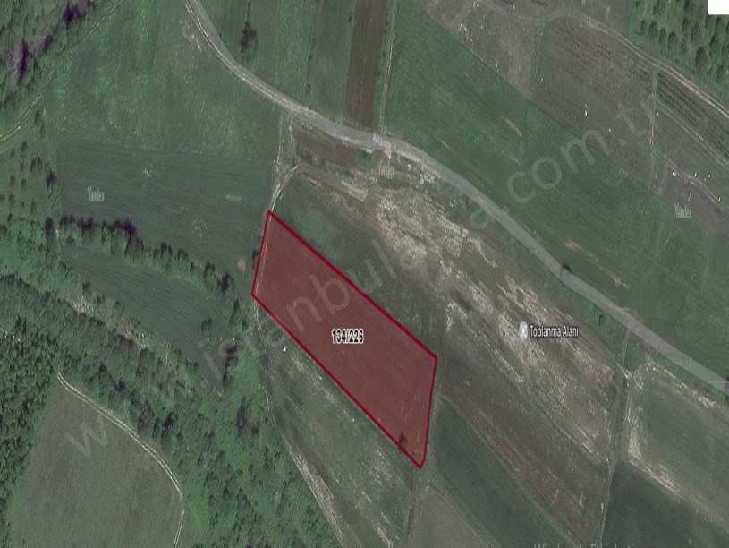 Çatalca Karacaköyde Satılık Arsa , 560 M2 Yolu Var Hisseli 