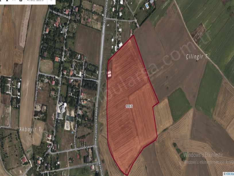 Arnavutköy Çilingirde Satılık Arsa , 790 M2  Yolu Var Evlerin Yakını 