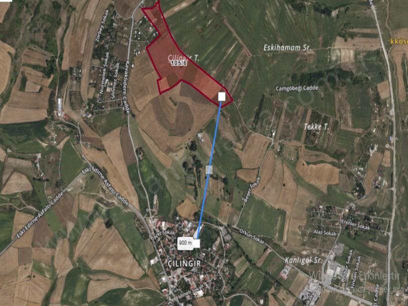 Arnavutköy Çilingirde Satılık Arsa , 852 M2 Yolu Var Hisseli 