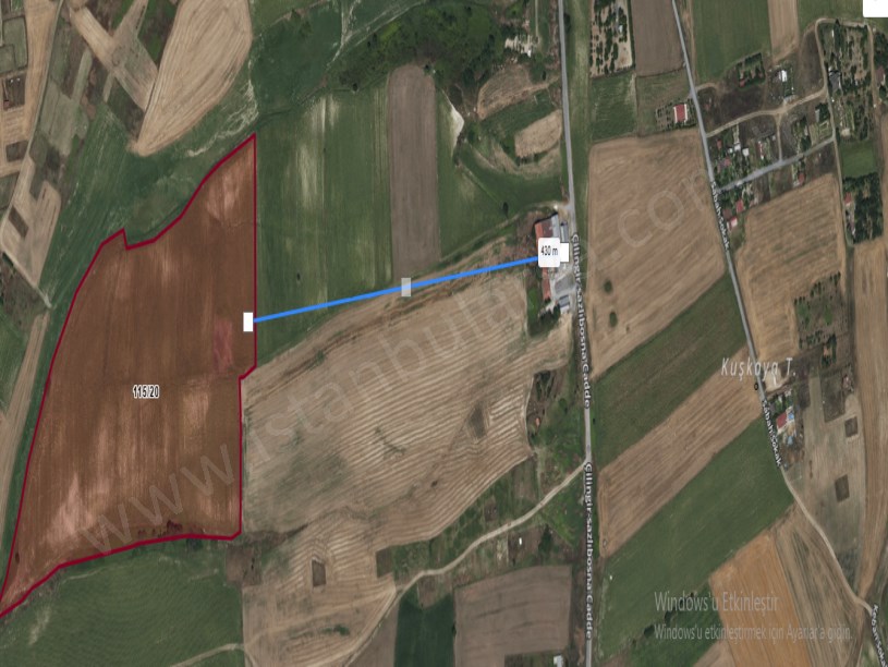 Arnavutköy Çilingirde Satılık Arsa , 430 M2 Hisseli İmarlı 