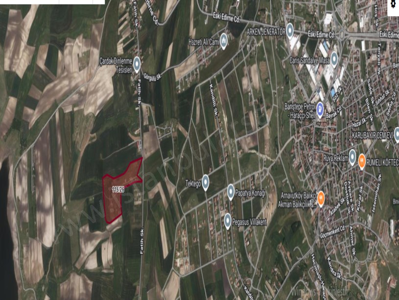 Arnavutköy Çilingirde Satılık Arsa , 681 M2 Hisseli Yolu Var