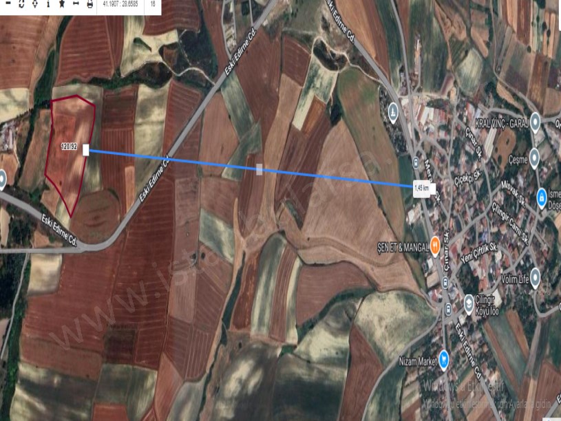 Arnavutköy Çilingirde Satılık Arsa , 2,200 M2 Hisseli İmarlı 