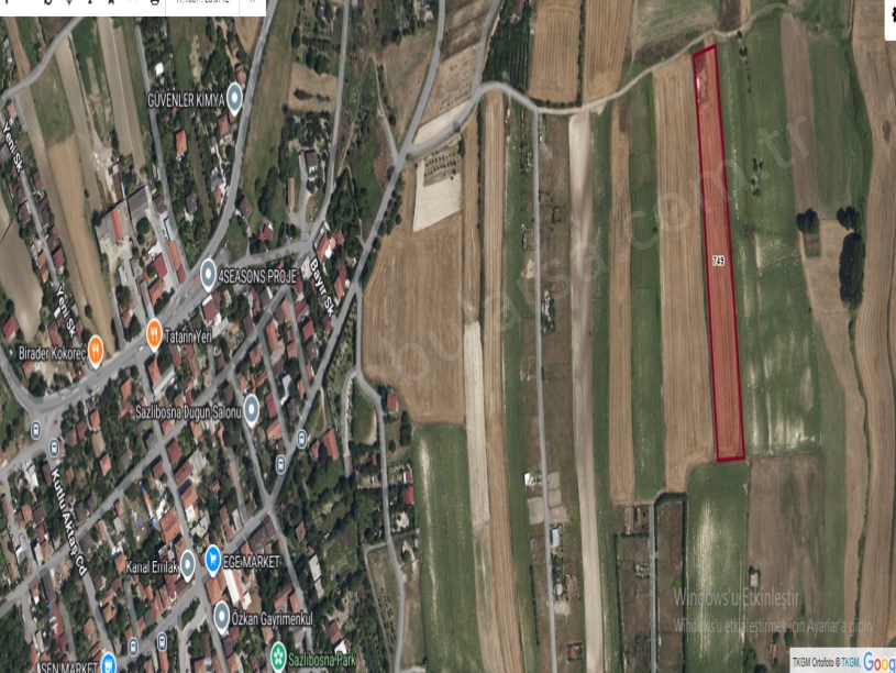 Arnavutköy Sazlıbosna Satılık Arsa , 266 M2 Yolu Var Hisseli Evlerin Yakını