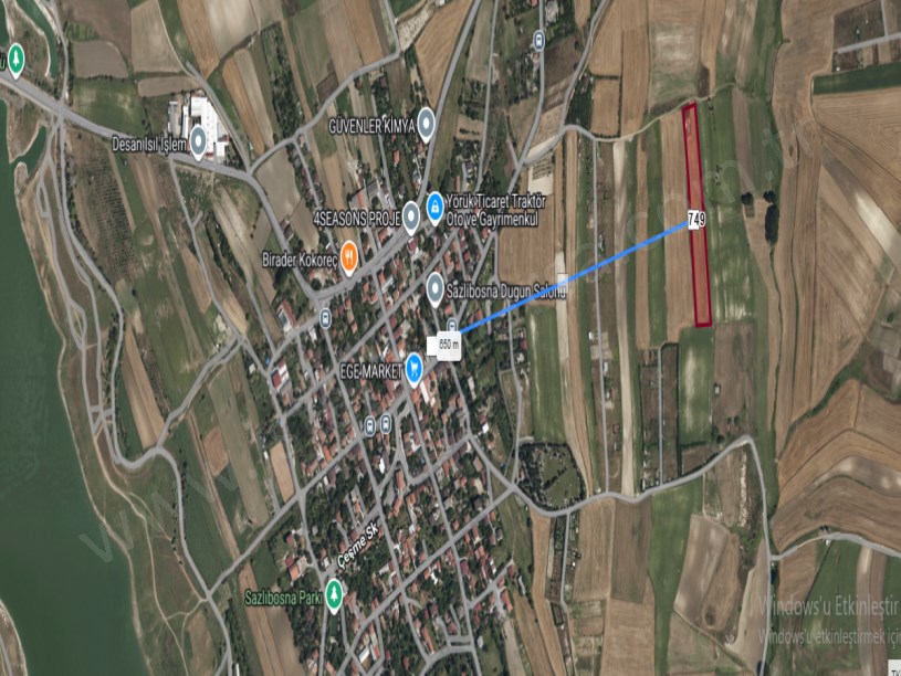 Arnavutköy Sazlıbosna Satılık Arsa , 266 M2 Yolu Var Hisseli Evlerin Yakını