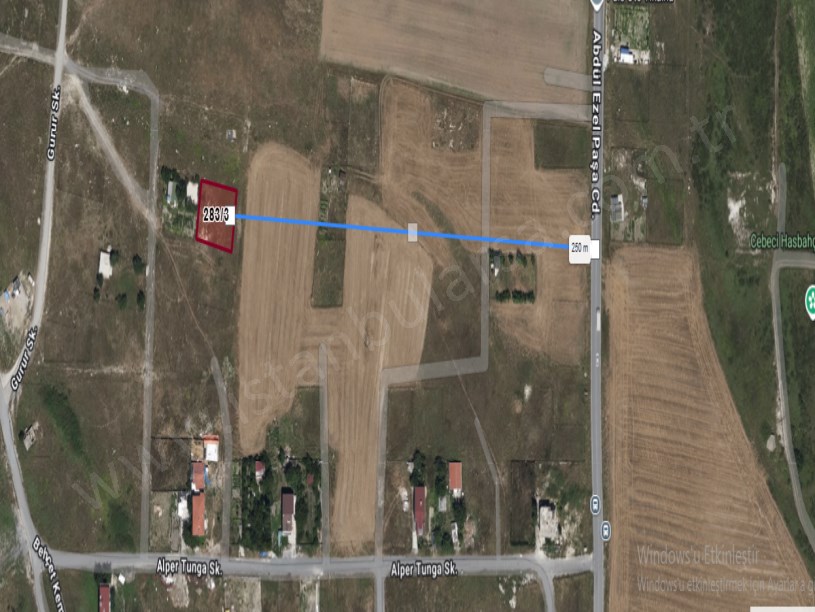 Arnavutköy Hadımköyde Satılık Arsa , 519 m2 Müstakil 2 Kat İmarlı Evlerin Yakını 