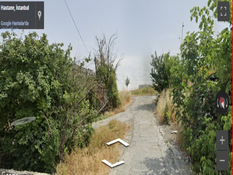 Arnavutköy Hadımköyde Satılık Arsa , 400 M2 Müstakil Telle Çevrili Merkezde 