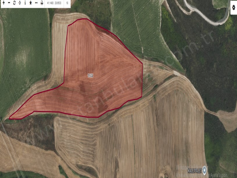 Arnavutköy Sazlıbosna Satılık Arsa , 1,128 m2 Hisseli Yolu Var 