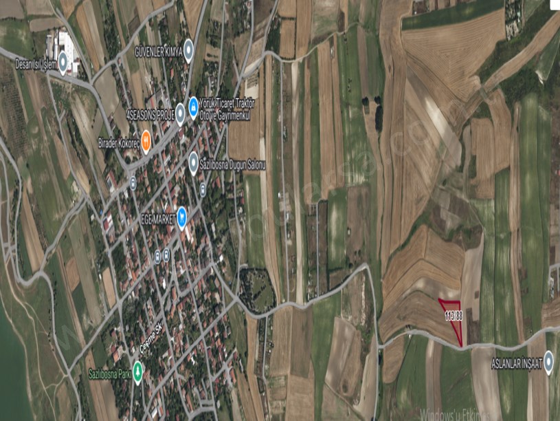 Arnavutköy Hacımaşlı  Satılık Arsa , 220 M2 Hisseli Yolu Var Evlerin Yakını 