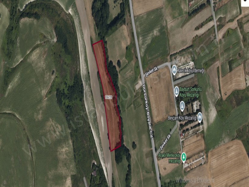 Arnavutköy Dursunköyde Satılık Arsa  , 100 M2 Hisseli 