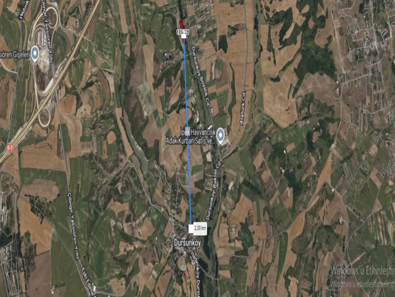 Arnavutköy Dursunköyde Satılık Arsa  , 100 M2 Hisseli 