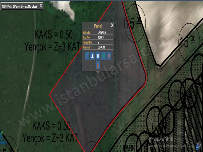 Arnavutköy Boyalıkta Satılık Arsa ,  935 M2 Hisseli Yolu Var İmarlı