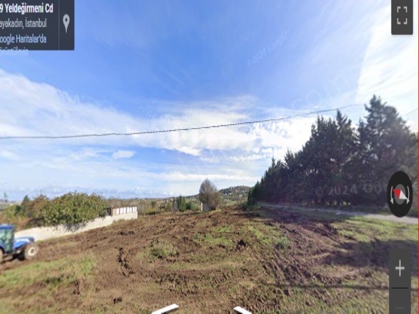 Arnavutköy Tayakadın Satılık Tarla , 7,250 m2 Müstakil Merkezde İmarlı İçinde Meyve Ağaçları Var 