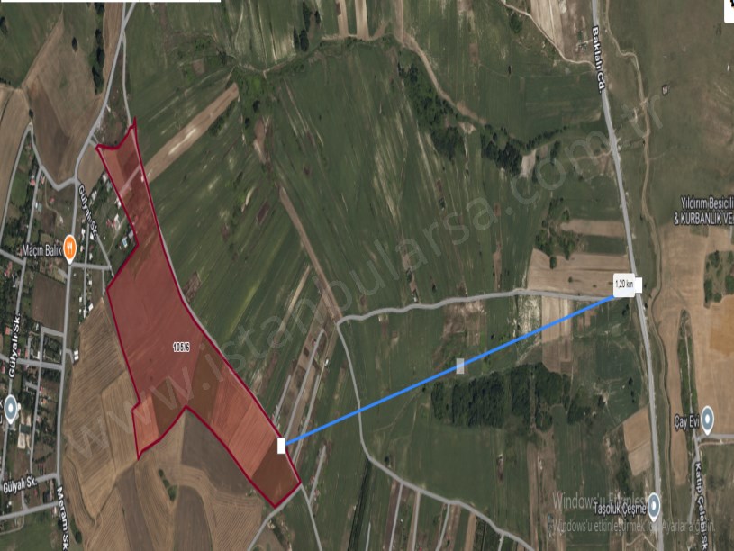 Arnavutköy Çilingirde Satılık Arsa , 1,165 m2 Hisseli İmarlı 