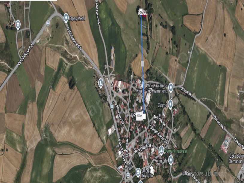 Arnavutköy Çilingirde Satılık Arsa , 178 m2 Yolu Var Evlerin Yakını 