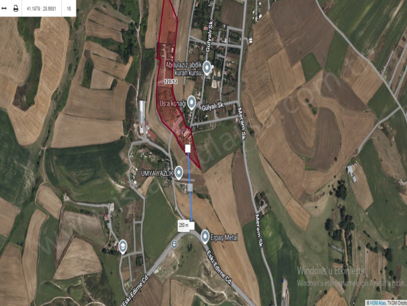 Arnavutköy Çilingirde Satılık Arsa , 119 M2 Çaplı Muvafakatnameli  Yolu Var 