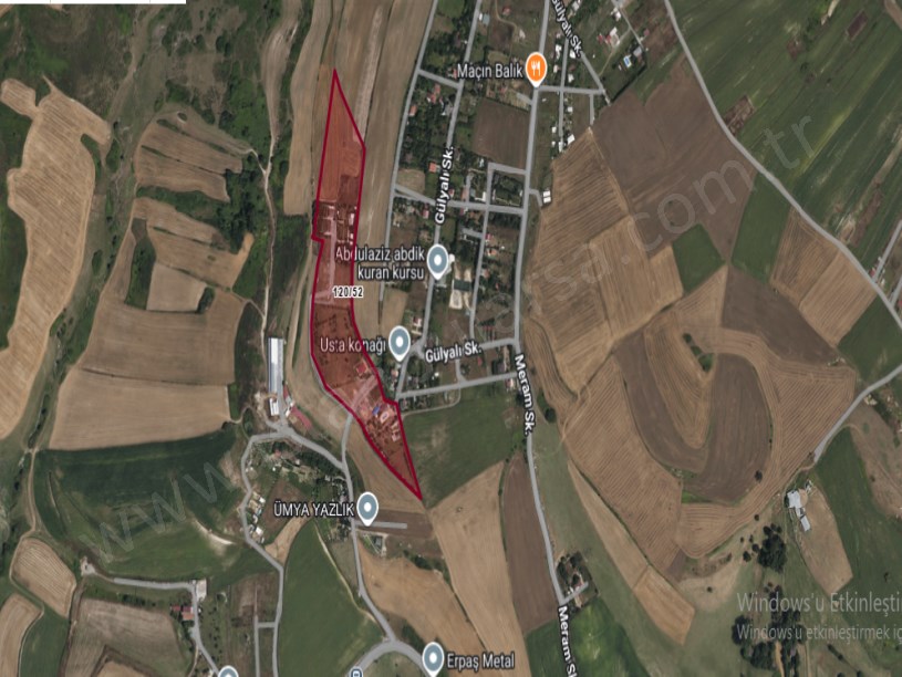 Arnavutköy Çilingirde Satılık Arsa , 119 M2 Çaplı Muvafakatnameli  Yolu Var 